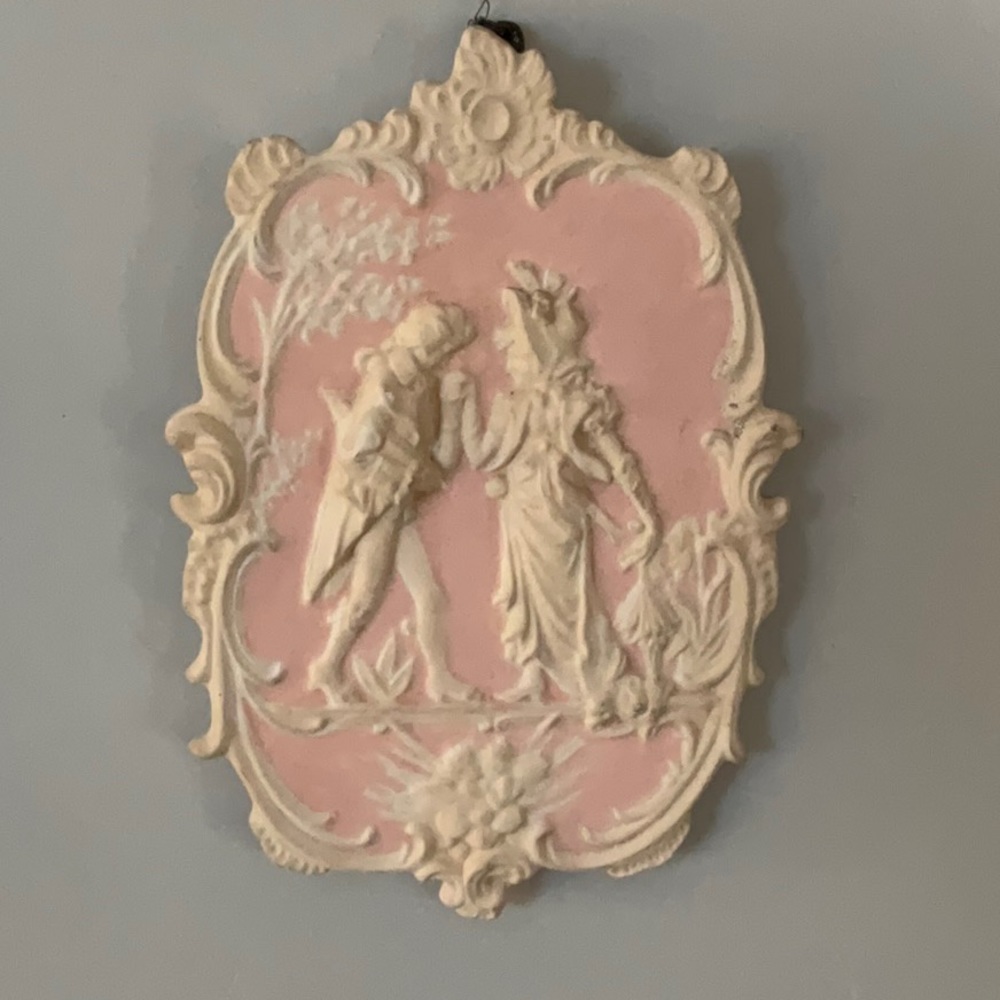 Porcelain plaque antique